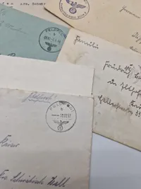 Originalt lot tysk feldpost