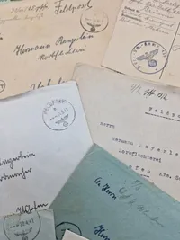 Originalt lot tysk feldpost