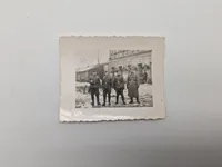 Originalt lot billeder & dødsannonce - ww2