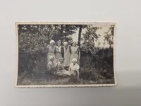 Originalt lot billeder & dødsannonce - ww2