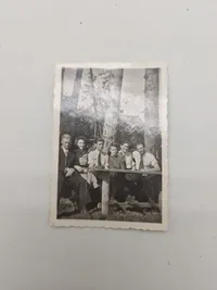Originalt lot billeder & dødsannonce - ww2