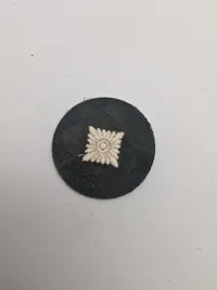 Original tysk patch for Oberschütze - ww2