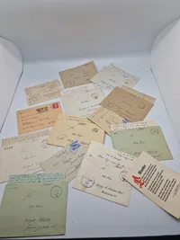 Lot originalt tysk feldpost - ww2