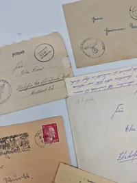 Lot originalt tysk feldpost - ww2
