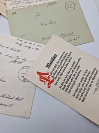 Lot originalt tysk feldpost - ww2