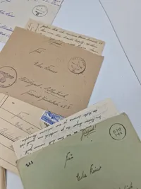 Lot originalt tysk feldpost - ww2