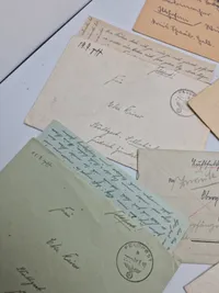 Lot originalt tysk feldpost - ww2