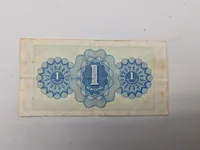 Original engelsk militær seddel til brug i Tyskland efter ww2