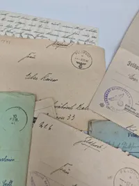 Originalt lot tysk feldpost