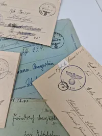 Originalt lot tysk feldpost
