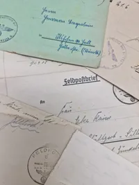 Originalt lot tysk feldpost