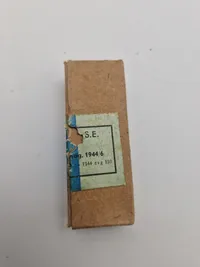 Original 9 mm æske & to mundingsbeskyttere for K98 riffel
