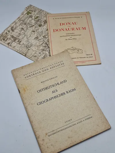 Originale tyske ww2 kort mm.