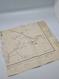Originale tyske ww2 kort mm.