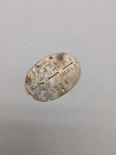Originalt tysk Erkennungsmarke - ww2