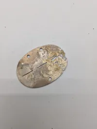 Originalt tysk Erkennungsmarke - ww2