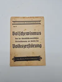 Originalt tysk propaganda hæfte - ww2