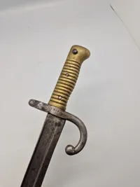 Original fransk model 1866 bajonet Chassepot