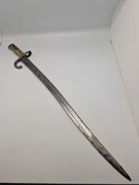 Original fransk model 1866 bajonet Chassepot