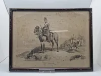 Originale 1800 tals soldaterbilleder