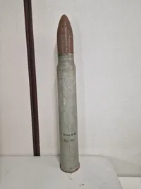 Original 76 mm M/60 med dummy projektil ( skal hentes i Vordingborg )