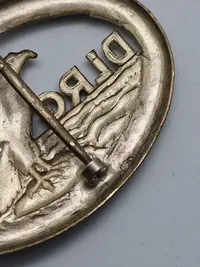 Stort Originalt tysk DRLG bagde - ww2
