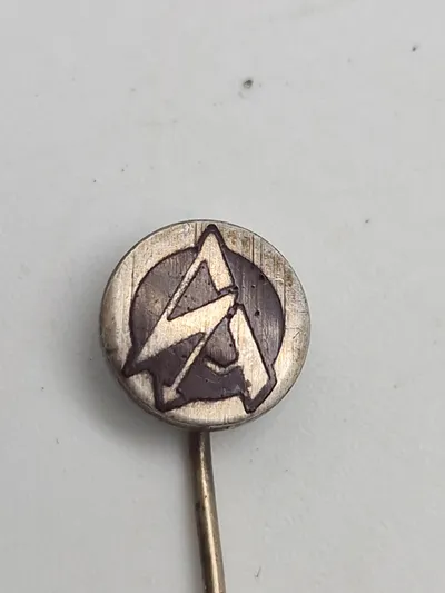 Original, stemplet SA pin Tysk WW2