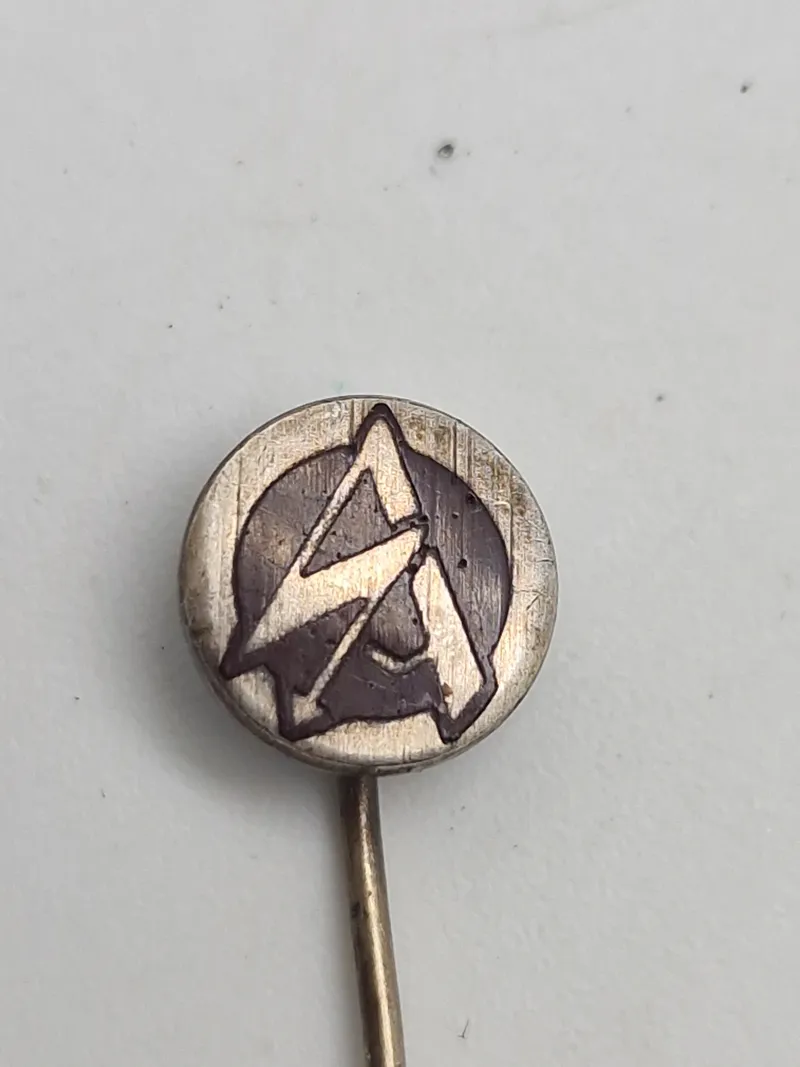 Original, stemplet SA pin Tysk WW2