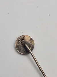 Original, stemplet SA pin Tysk WW2