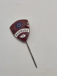Original Dansk - Tysk politi venskabs nål 1930
