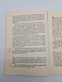 Originalt NSDAP partiprogram WW2