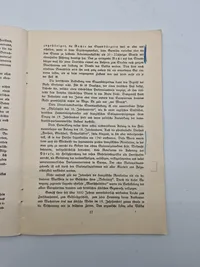 Originalt NSDAP partiprogram WW2