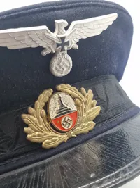 Original WWII German Kyffhauser Bund (Veteran’s Organization) Visor Cap