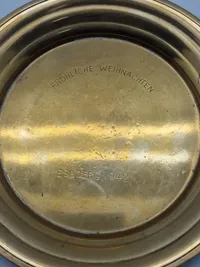 Original Tysk Julehilsen fra Esbjerg 1942, taget fra Verner Best kontor Maj 1945