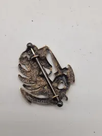 Original Fransk Insigne de béret d'infanterie de marine parachutiste