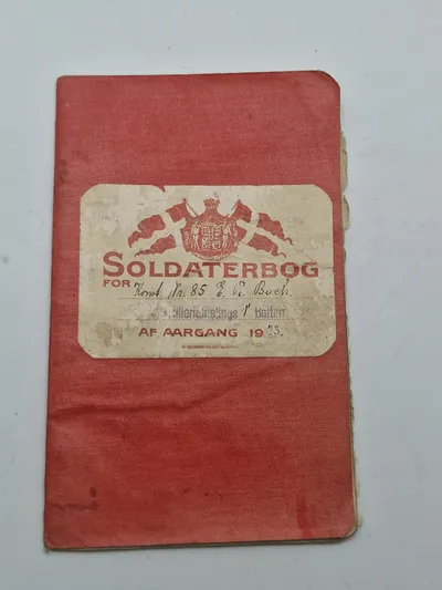 Original Dansk soldaterbog
