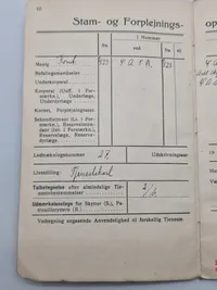 Original Dansk soldaterbog