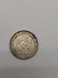 Original Dansk Sølv jubilæums mønt