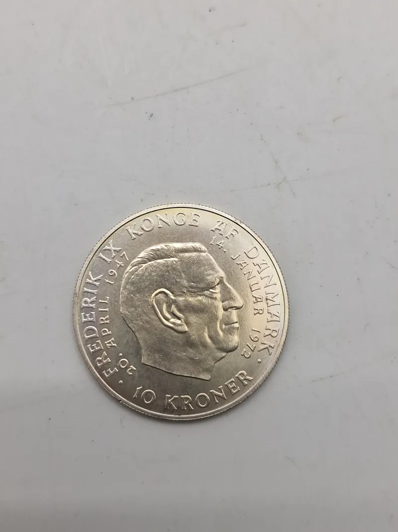 Original Dansk Sølv jubilæums mønt