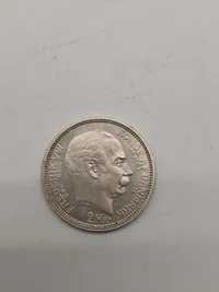 Original Dansk Sølv jubilæums mønt