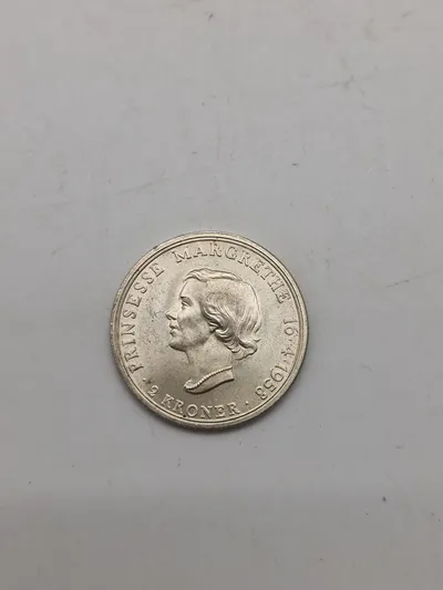 Original Dansk Sølv jubilæums mønt