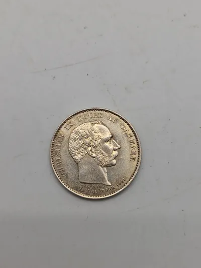 Original Dansk Sølv jubilæums mønt