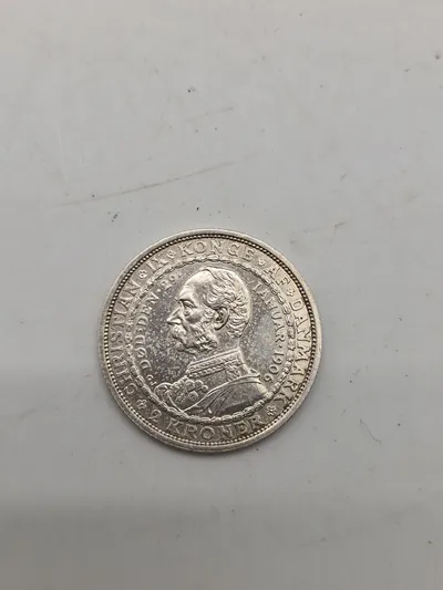 Original Dansk Sølv jubilæums mønt