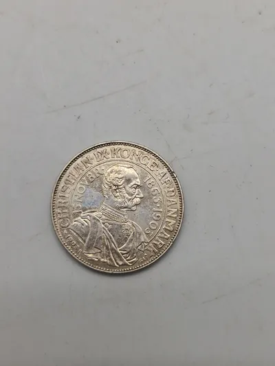 Original Dansk Sølv jubilæums mønt