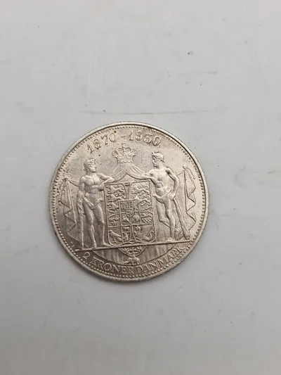 Original Dansk Sølv jubilæums mønt