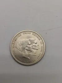 Original Dansk Sølv jubilæums mønt