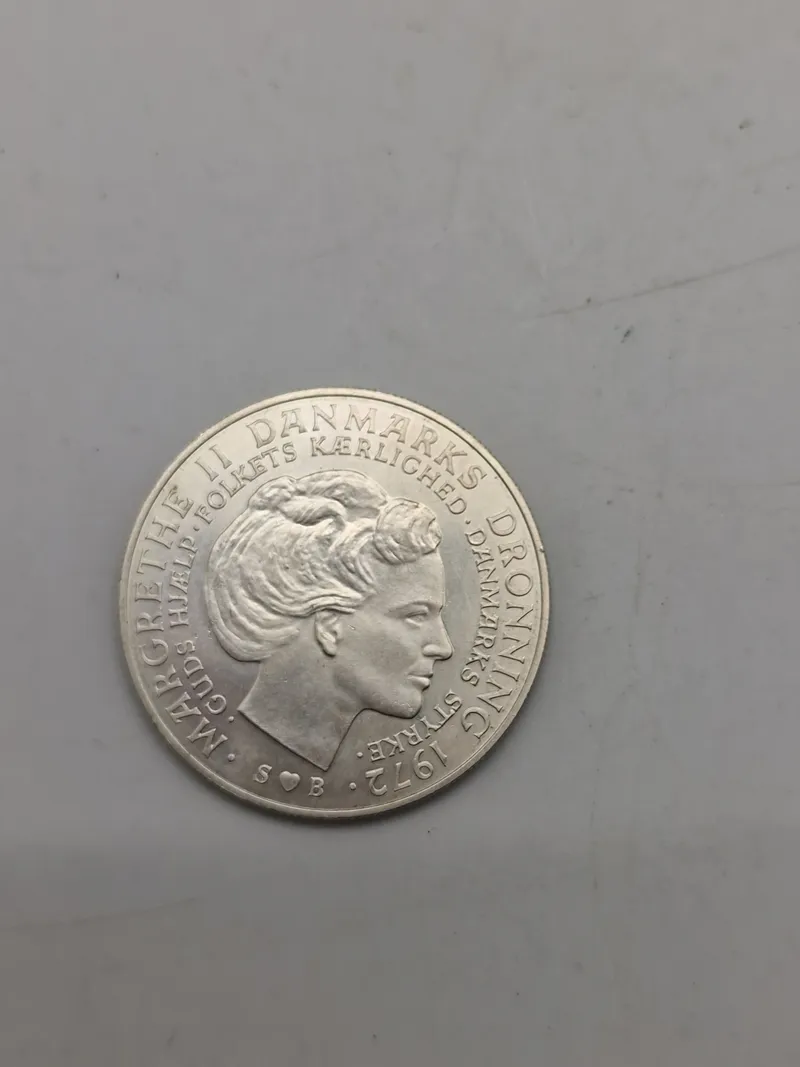 Original Dansk Sølv jubilæums mønt