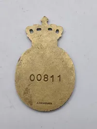Originalt Dansk kongeligt told tegn (ID)