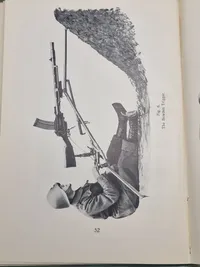 Sjælden original instruktionsbog for Madsen maskingevær mm.