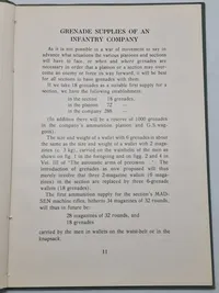 Sjælden original instruktionsbog for Madsen maskingevær mm.